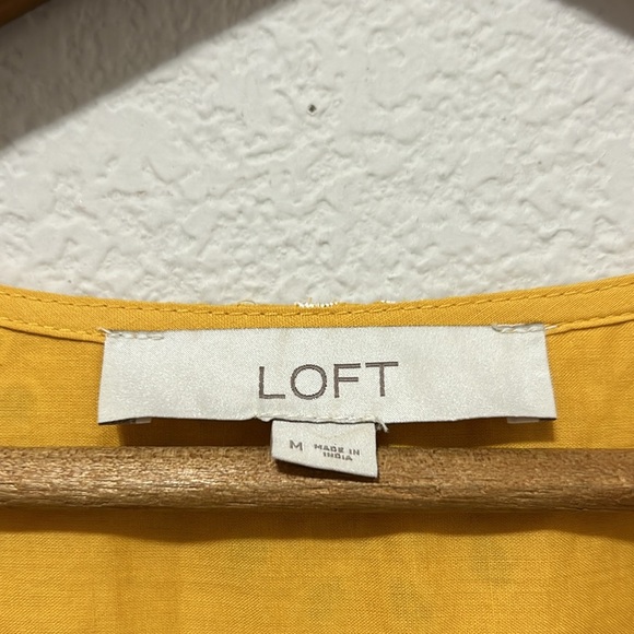 Loft Eyelet Mustard Embroidered Dress Oversize
Medium Floral Cottage coquette - Picture 4 of 15